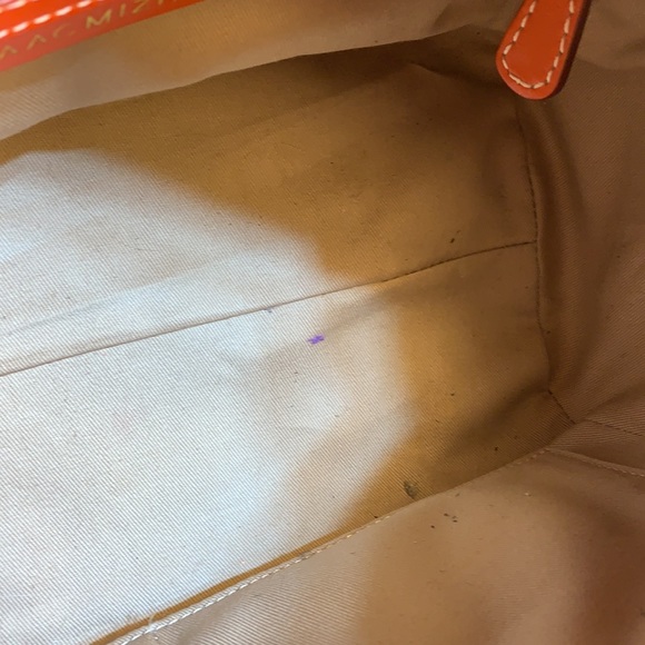 Isaac Mizrahi leather shoulder bag/satchel w/strap - Picture 11 of 16